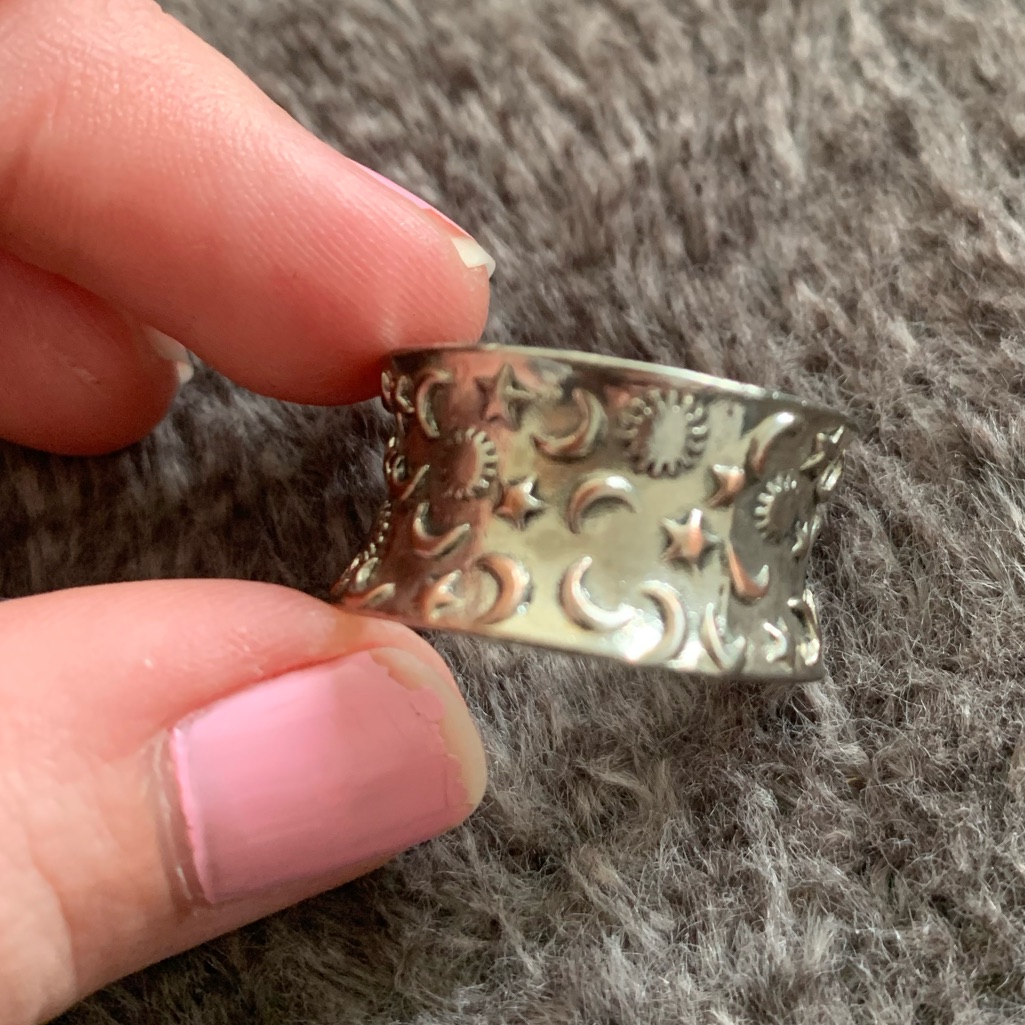 ToeThumb Ring  Sterling Silver